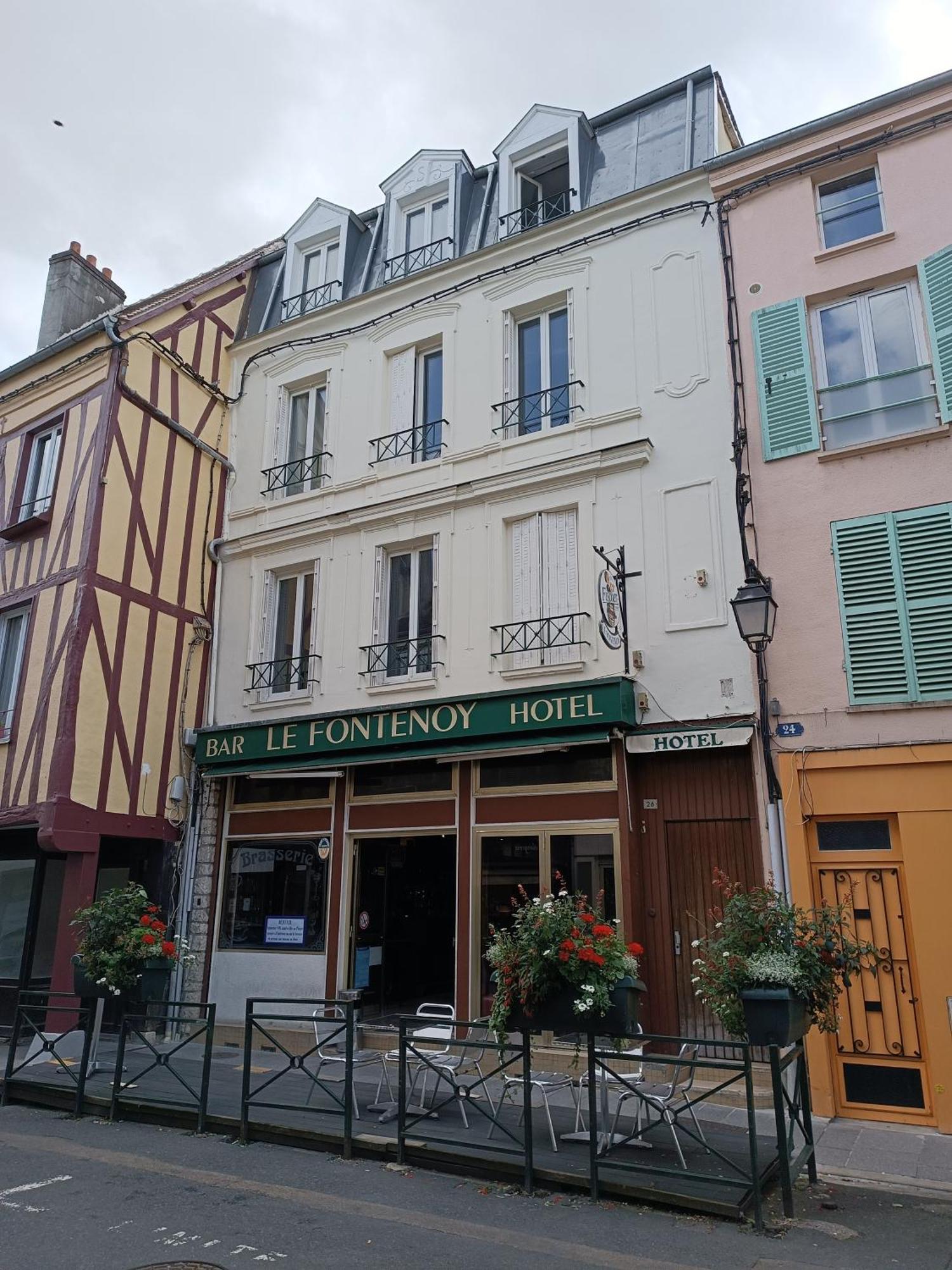 Hotel Le Fontenoy Provins Kültér fotó